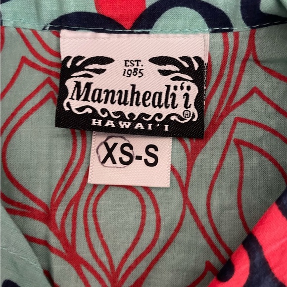 Manuheali’i Boys Dress Aloha Shirt XS / S - Picture 3 of 4
